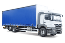 Car Hire Essex - 26 Tonne Curtain Side Truck - Truck hire Essex