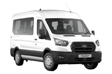 Car Hire Essex - Ford Minibus - Accommodates 12 Passengers - Minibus hire Essex