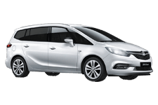 Car Hire Essex - Vauxhall Zafira 7-Seater - Minibus hire Essex